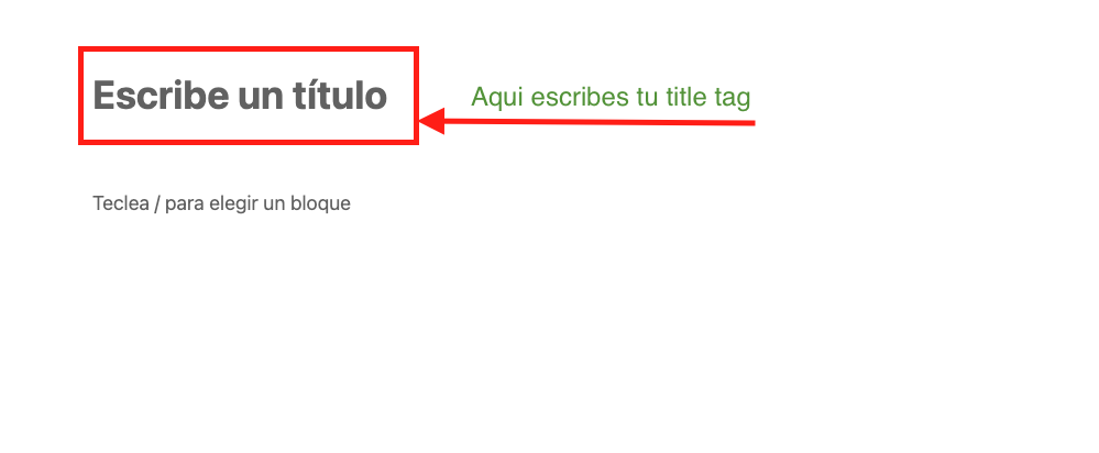 Title tag en wordpress 1