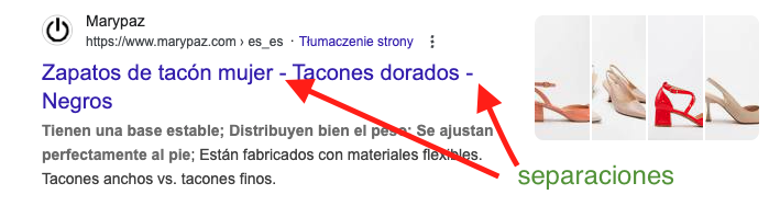 ejemplos como crear title tag 2